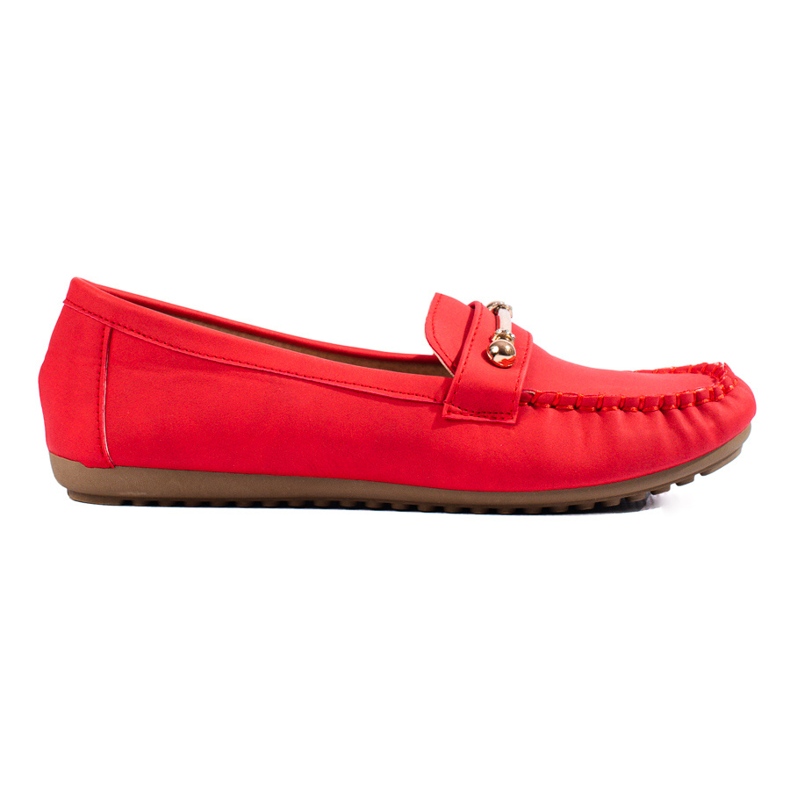 Rote Loafer für Damen von Shelovet