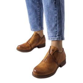 Beige Brogues LS5379 Taupe