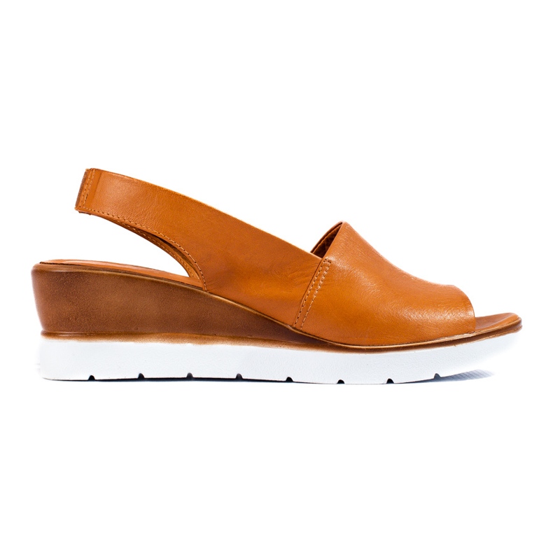 W. Potocki Damen Keilsandalen braun Potocki