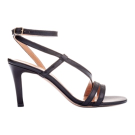 Marco Shoes Sandalen auf einem hohen Absatz schwarz