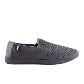 Graue durchbrochene Herrensneaker von Garibaldi