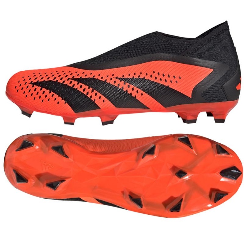 Adidas Predator Accuracy.3 Fg Ll M GW4595 Fußballschuhe orange orangen und rottöne