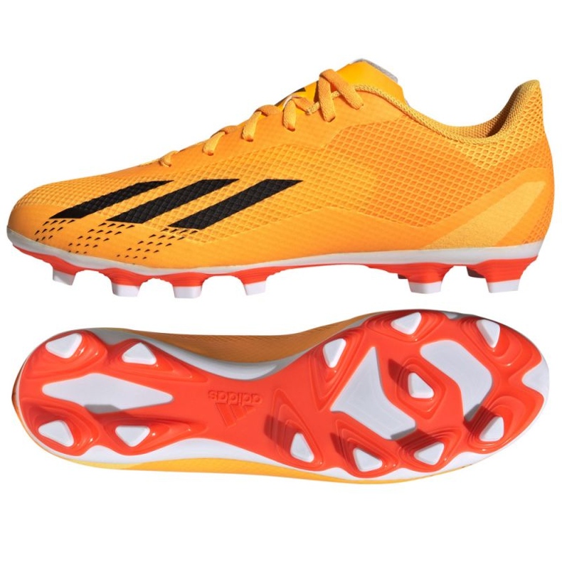 Adidas X Speedportal.4 Fg M GZ2460 Fußballschuhe orange orangen und rottöne