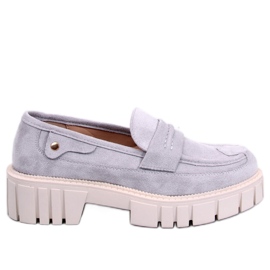 Plateau-Loafer von Chandra L.GREY grau