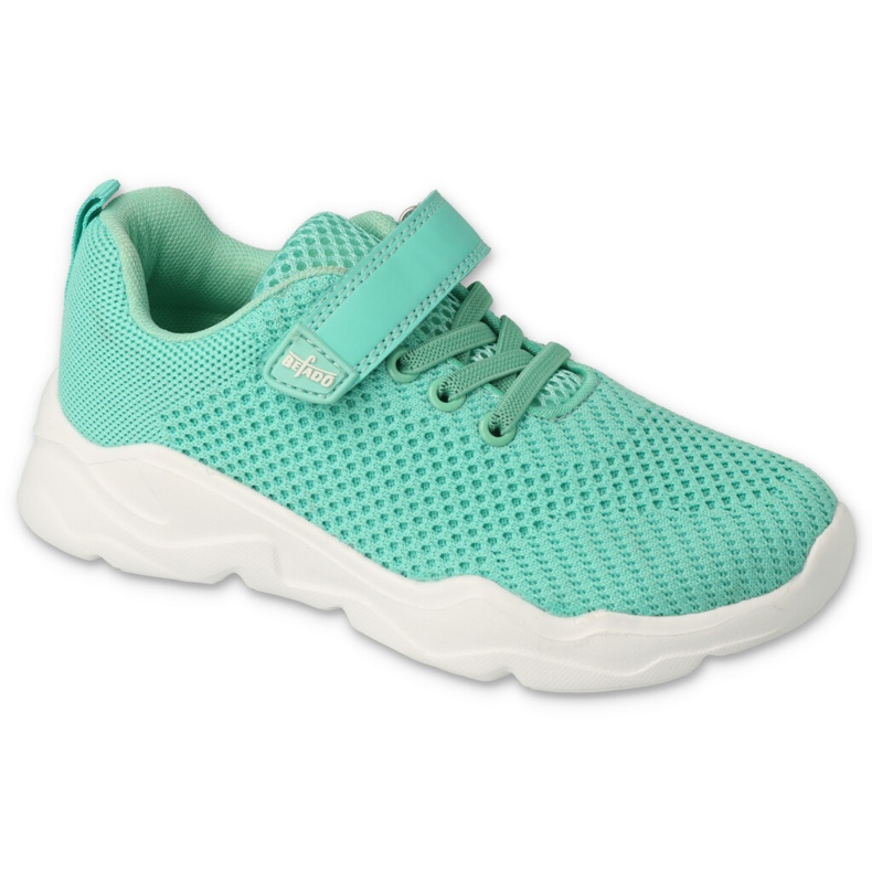 Befado Jugendsportschuhe mit Klettverschluss 516Q199 Green grün