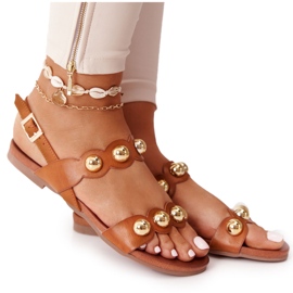 Sandalen mit Jets S.Barski 541-52 Braun