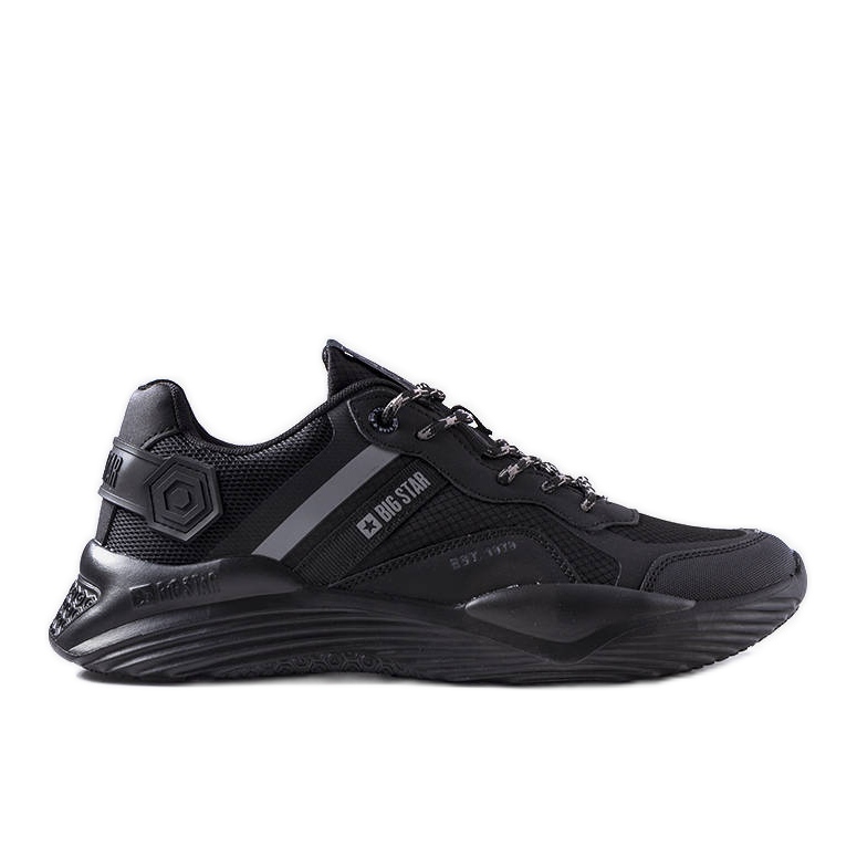 Schwarze Sportschuhe Big Star LL174150