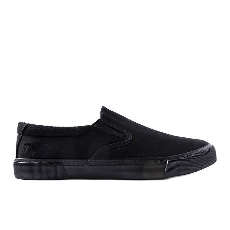 Schwarze Slip-On-Sneaker Big Star LL1742066
