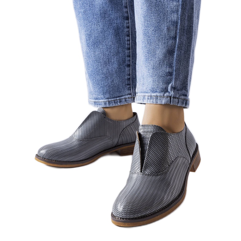 Graue LS5379 Taupe-Brogues