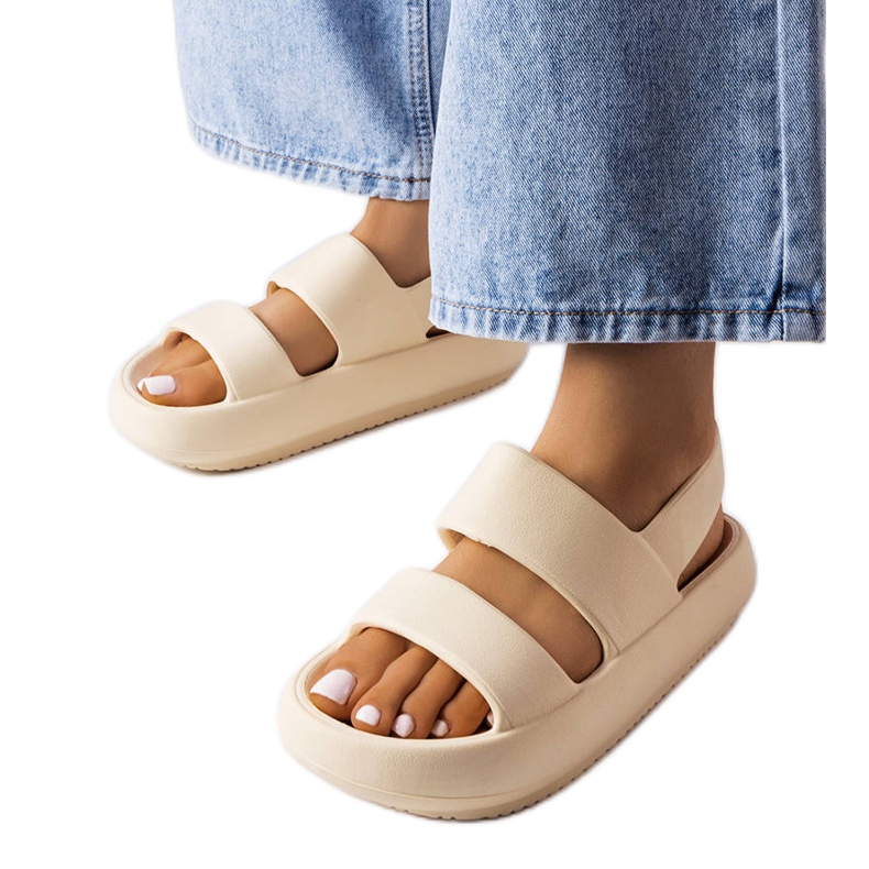 Beige Sandalen von Émond