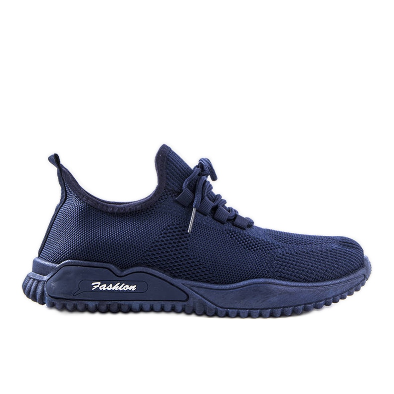Marineblaue Benjamin-Sneaker für Herren