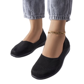 Schwarze Stoffballerinas von Provencher