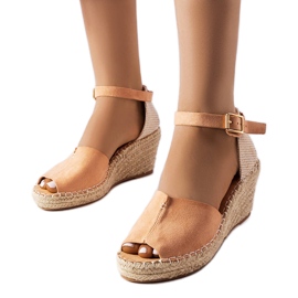 Rosa Keil-Espadrilles von Lauderdale