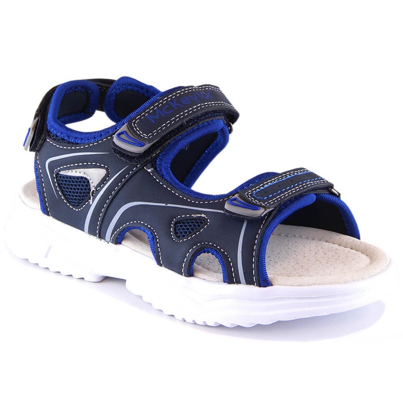 Marineblaue Klettsandalen McKeylor 47701 für Jungen