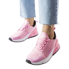 Court rosa Sport-Sneaker