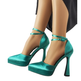 Grüne High-Heel-Pumps von Dallas