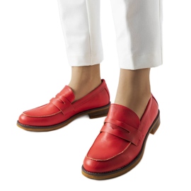 Rote Deich-Loafer