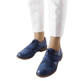 Marineblaue Schuhe LS5379