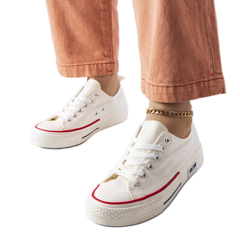 Roslyn weiße Turnschuhe