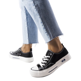 Roslyn schwarze Turnschuhe