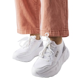 Weiße Turnschuhe Big Star JJ274604