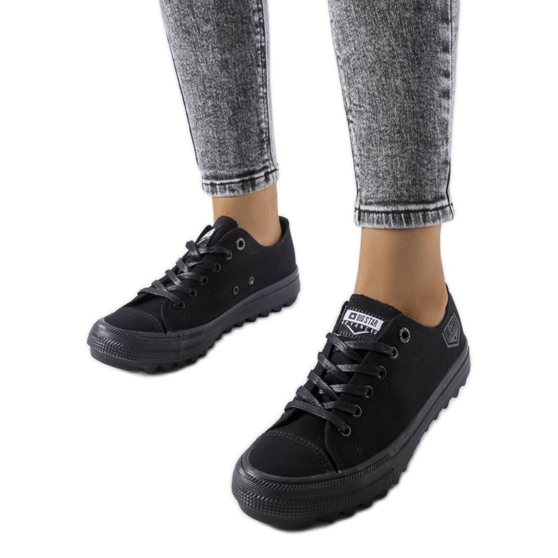 Big Star FF274248 schwarze Turnschuhe