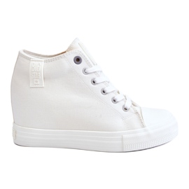 Hidden Wedge High Sneakers Big Star LL274035 Weiß