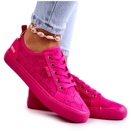 Durchbrochene Turnschuhe Big Star JJ274060 Rosa