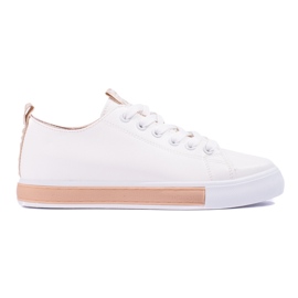 Weiße klassische Sportschuhe von Shelovet