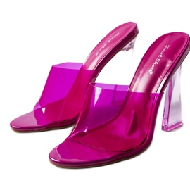 Rosa transparente Slider von Clichy