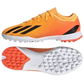 Adidas X Speedportal.3 Tf Jr GZ2467 Fußballschuhe orange orangen und rottöne