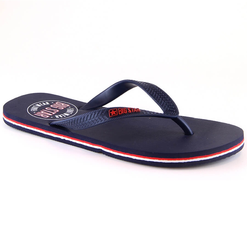 Big Star Herren-Flip-Flops Marineblau JJ174537