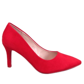 Klassische High Heels von Eurielle Red für Damen rot