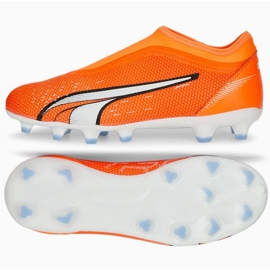 Puma Ultra Match Ll FG/AG 107229 01 Fußballschuhe orange orangen und rottöne