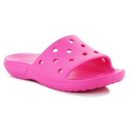 Crocs Classic Slide 206121-6ub Flip-Flops rosa