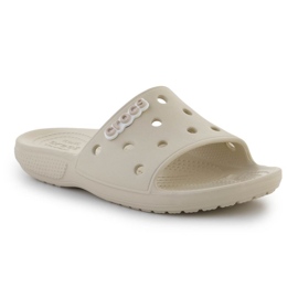 Crocs Classic Slide Bone W 206121-2Y2 Hausschuhe beige