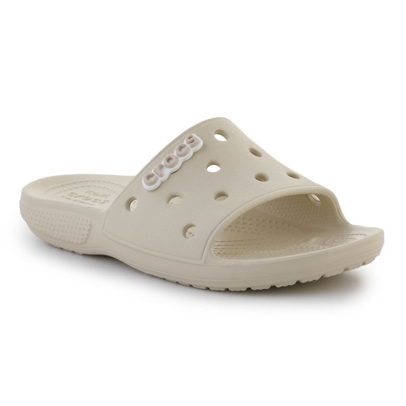 Crocs Classic Slide Bone W 206121-2Y2 Hausschuhe beige