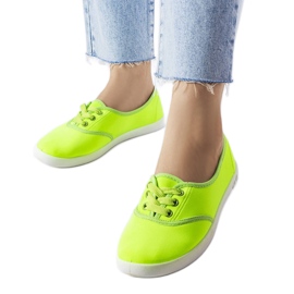 Neongrüne Sneaker von Lafayette