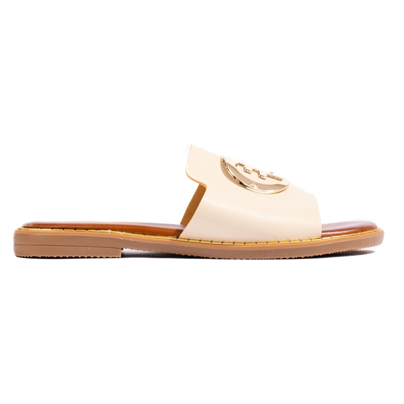 Elegante Damen-Slipper von Shelovet in Beige