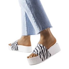 AE35 Zebra-Folien weiß