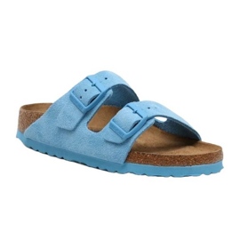 Birkenstock Arizona Sfb W 1024066 Hausschuhe blau