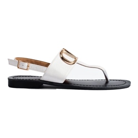 Damen-Flip-Flops weiß Shelovet