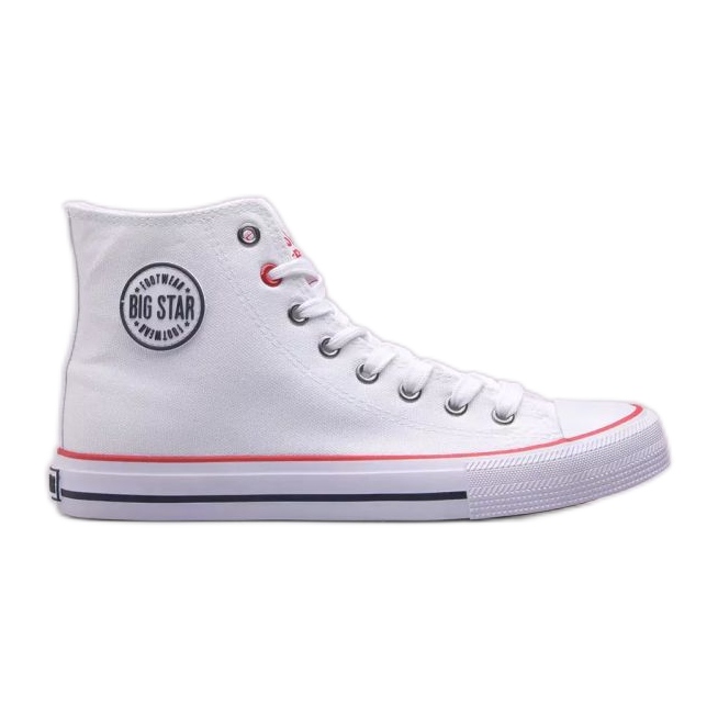 Turnschuhe Big Star W T274026-101 weiß