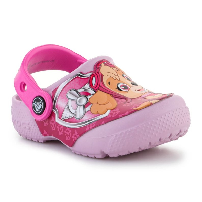 Crocs Fl Paw Patrol Patch Cg T 207487-6GD Clogs rosa
