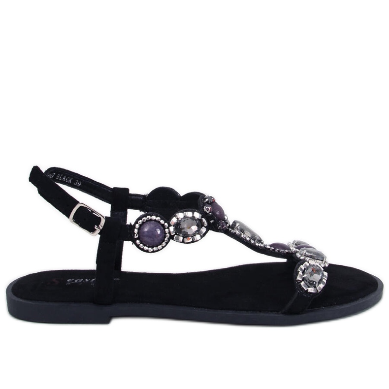 Seastar Jolene Black Perlensandalen schwarz