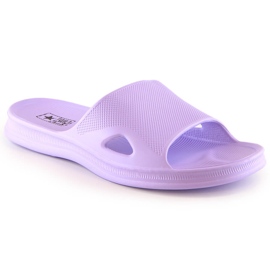 Damen-Schaumhausschuhe lila News 2520 violett
