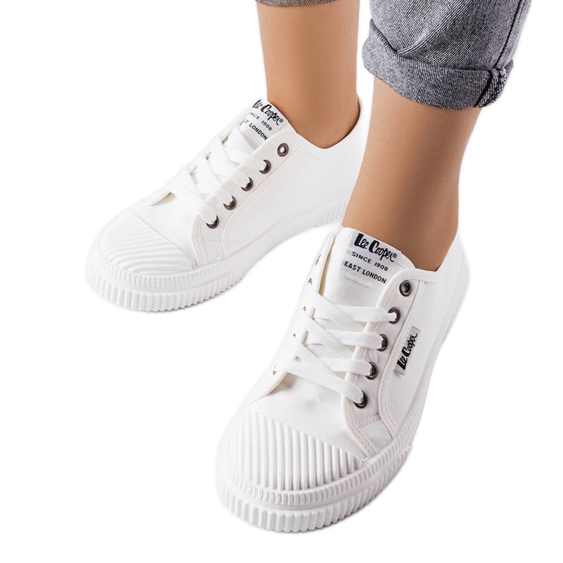 Lee Cooper LCW-23-44-1613L weiße Turnschuhe