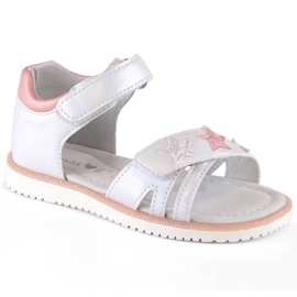 Klettsandalen Miss Jr EVE427B silber silber-