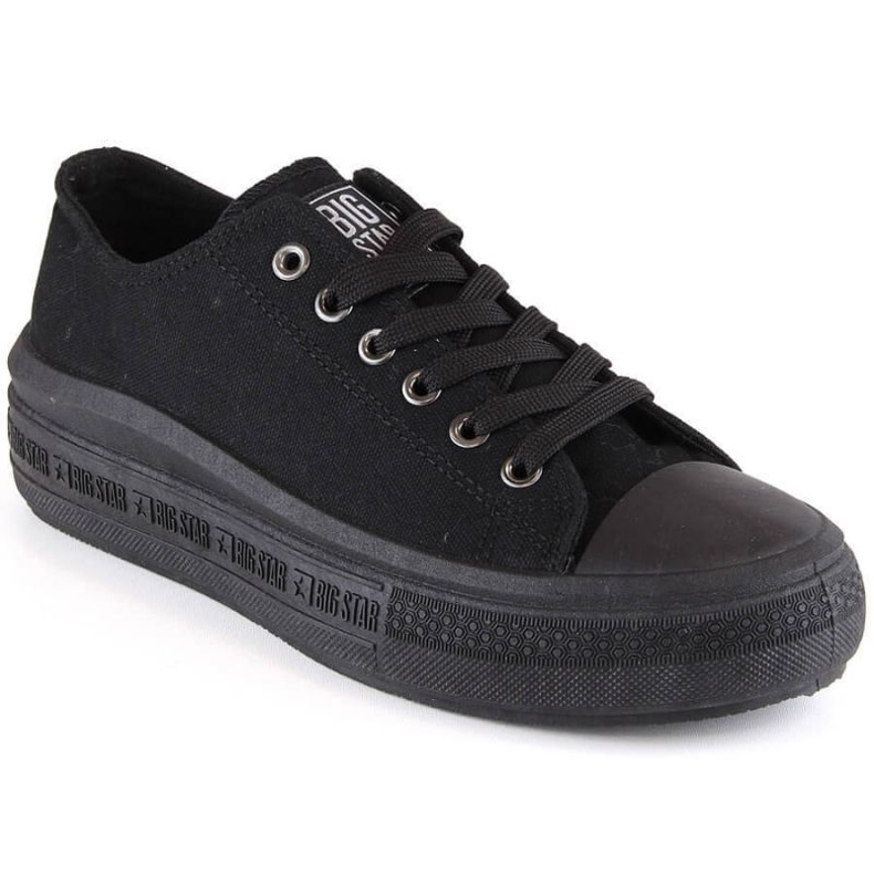 Sneakers auf der Plattform Big Star W INT1874A schwarz