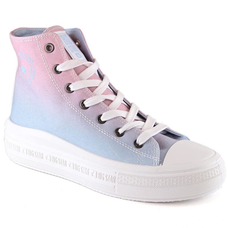 Plateau-Sneaker Big Star W INT1877B Ombre blau